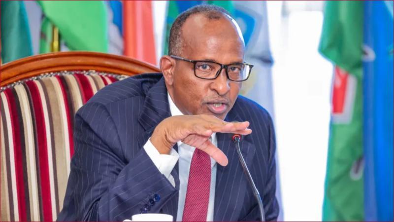 Health Cabinet Secretary Aden Duale.